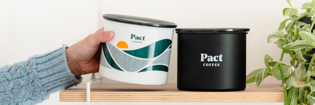 FREE Sunset Tin Container at Pact Coffee from Pact Coffee