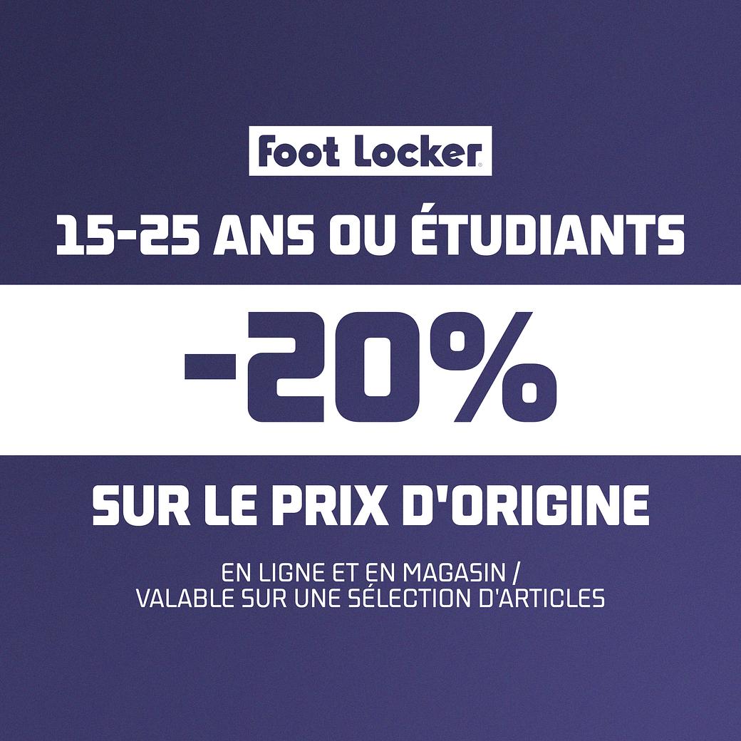 Bannière Foot Locker